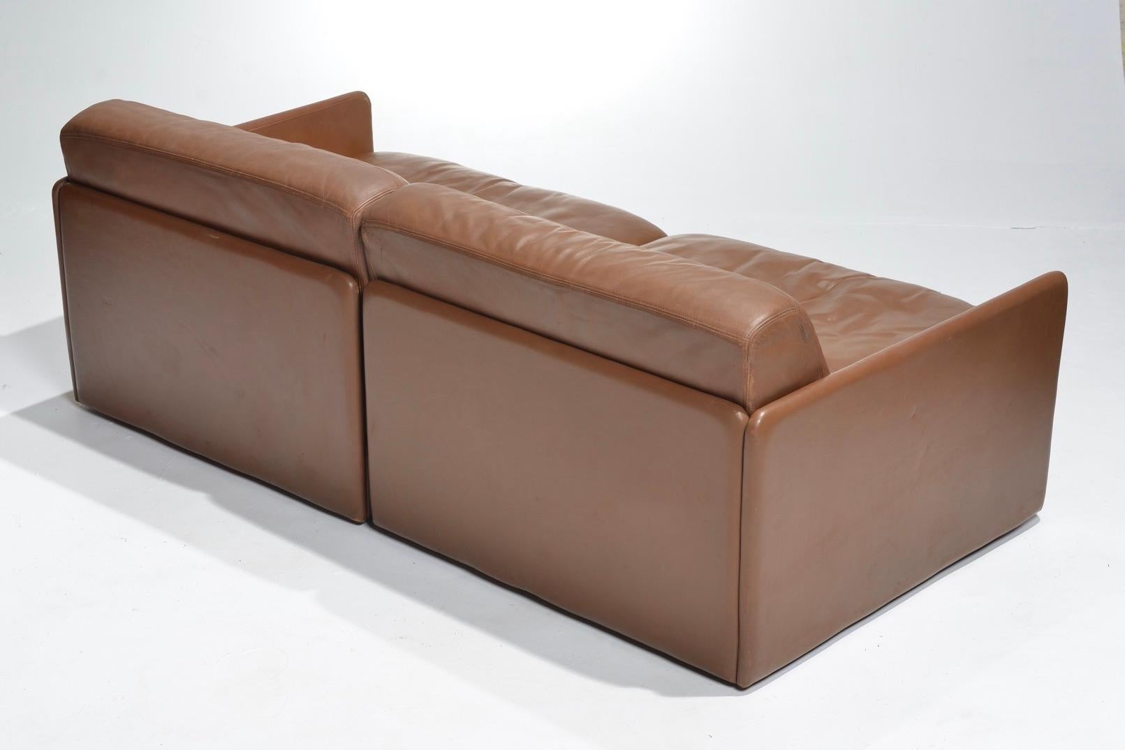 De Sede Leather Convertible Sofa Bed 6