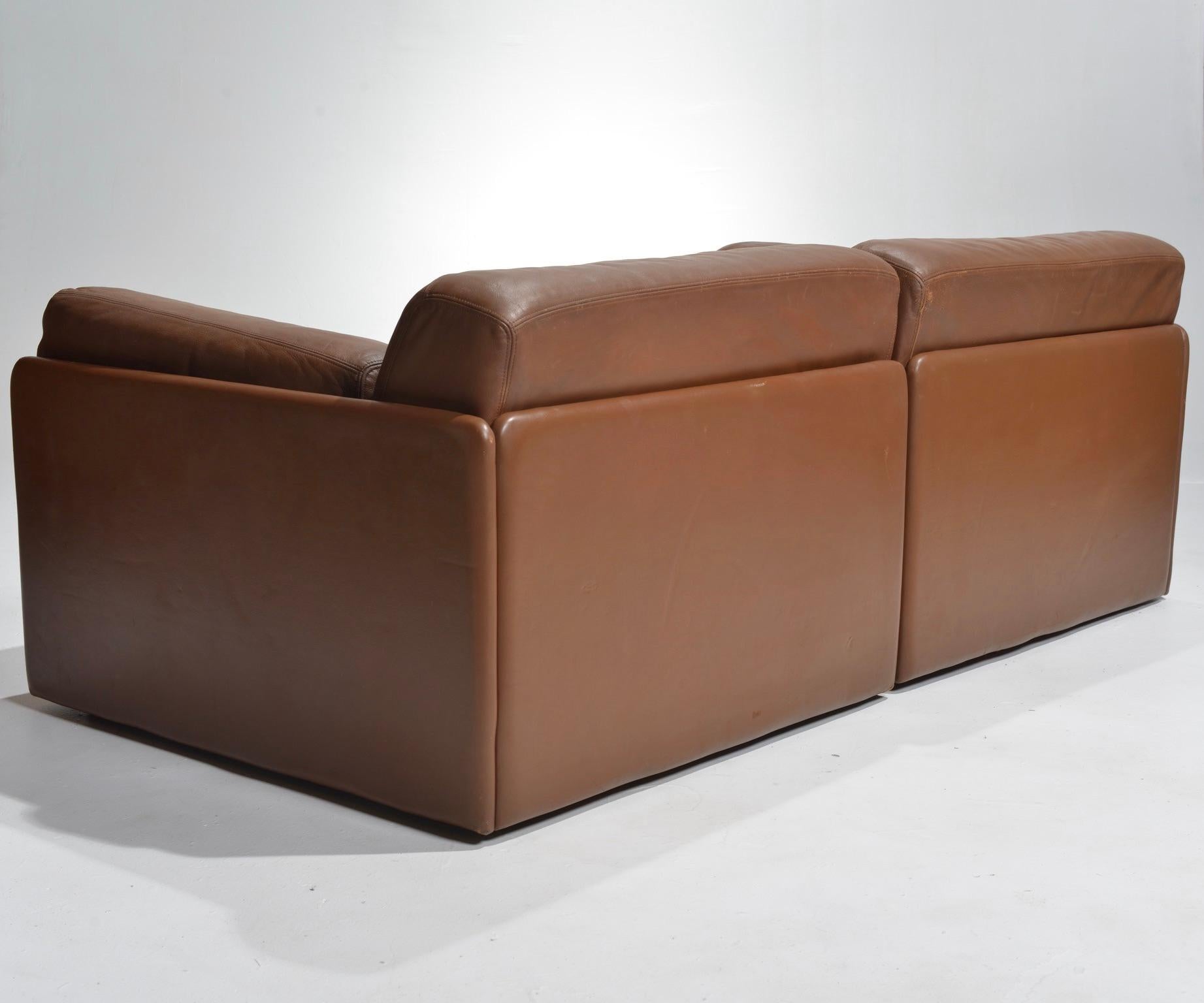 De Sede Leather Convertible Sofa Bed 8