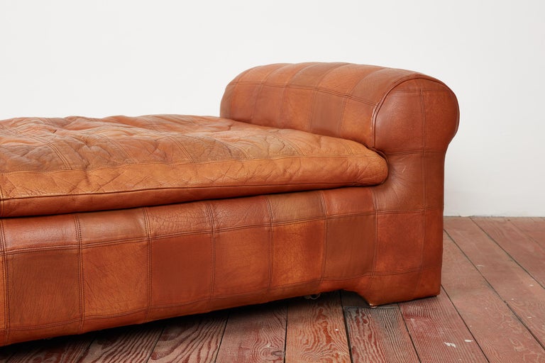 Swedish De Sede Leather Daybed  For Sale
