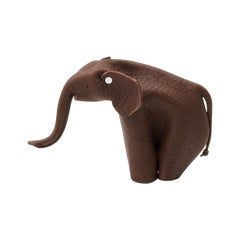 De Sede Leather Elephant Toy Accessory by Alfredo Häberli