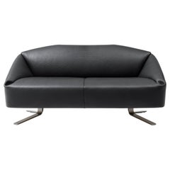 De Sede Leather Folds Sofa by Alfredo Häberli