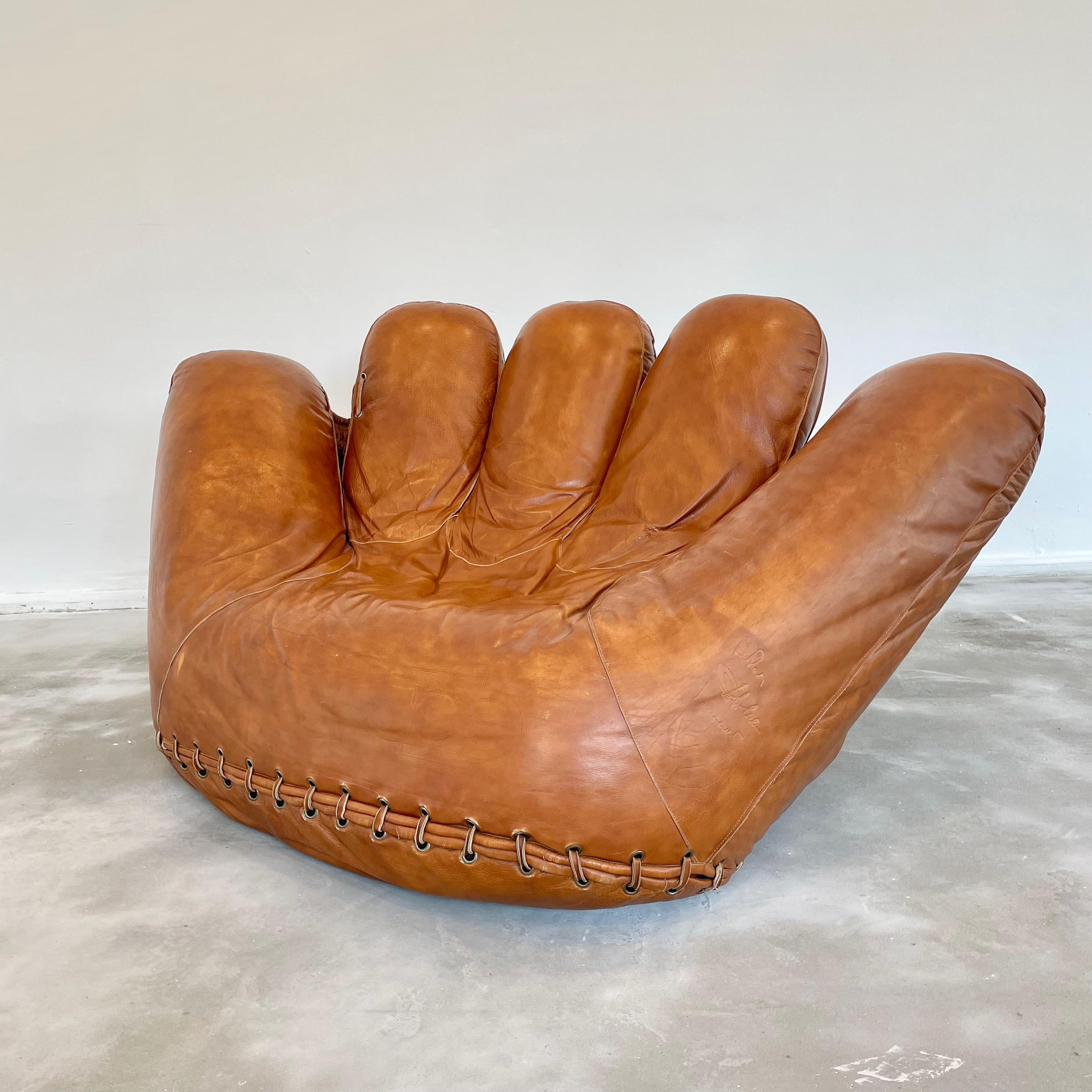 De Sede Leather 'Joe' Chair by De Pas, D'Urbino, Lomazzi for Poltronova, Italy 11
