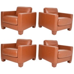 De Sede Leather Lounge Chairs