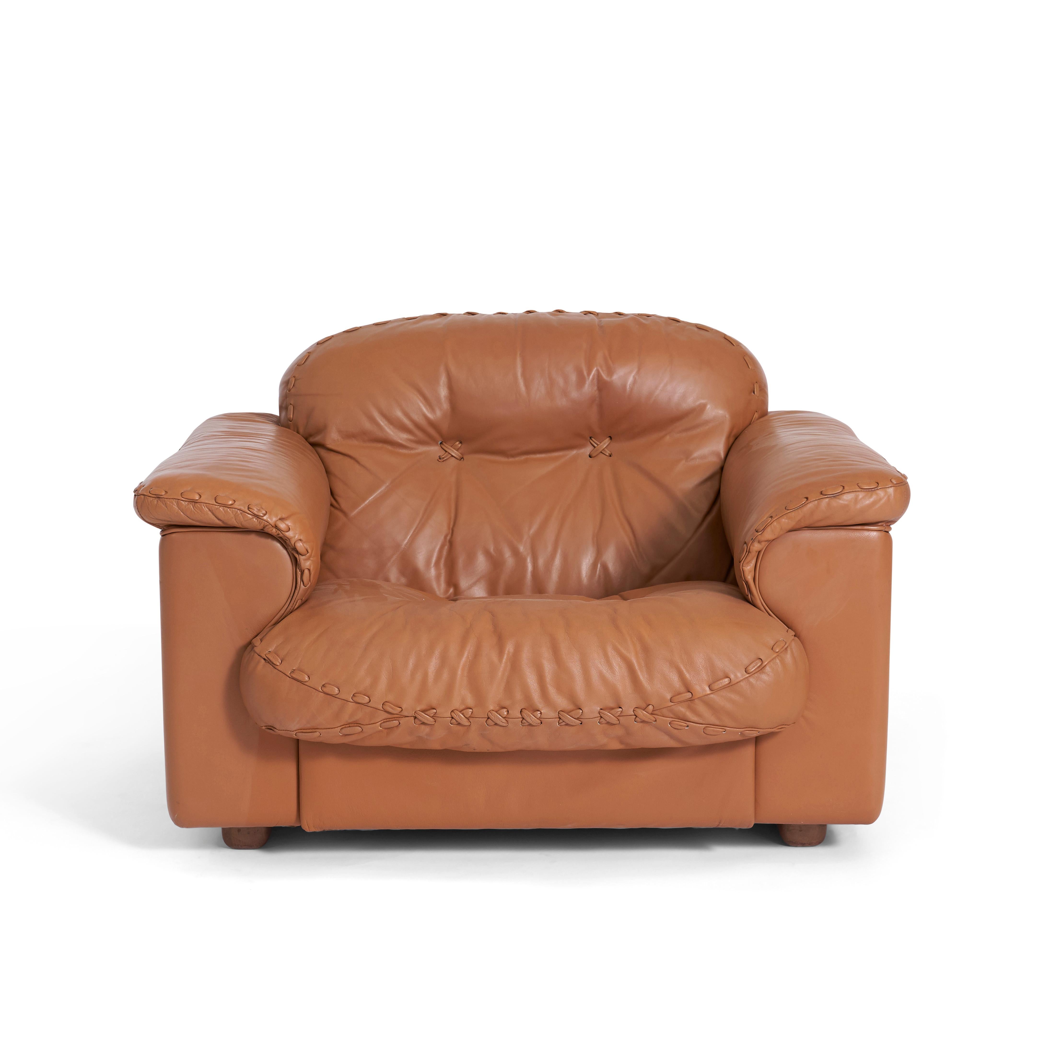 De Sede Leather Sofa, DS 101 1