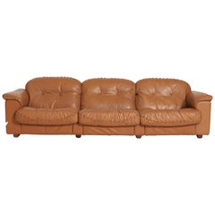 Used De Sede Leather Sofa, DS 101