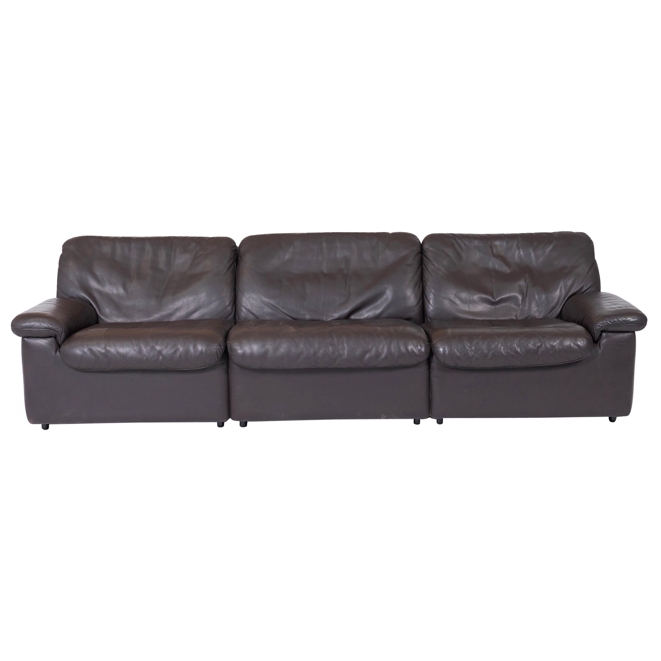De Sede Leather Sofa, DS 66