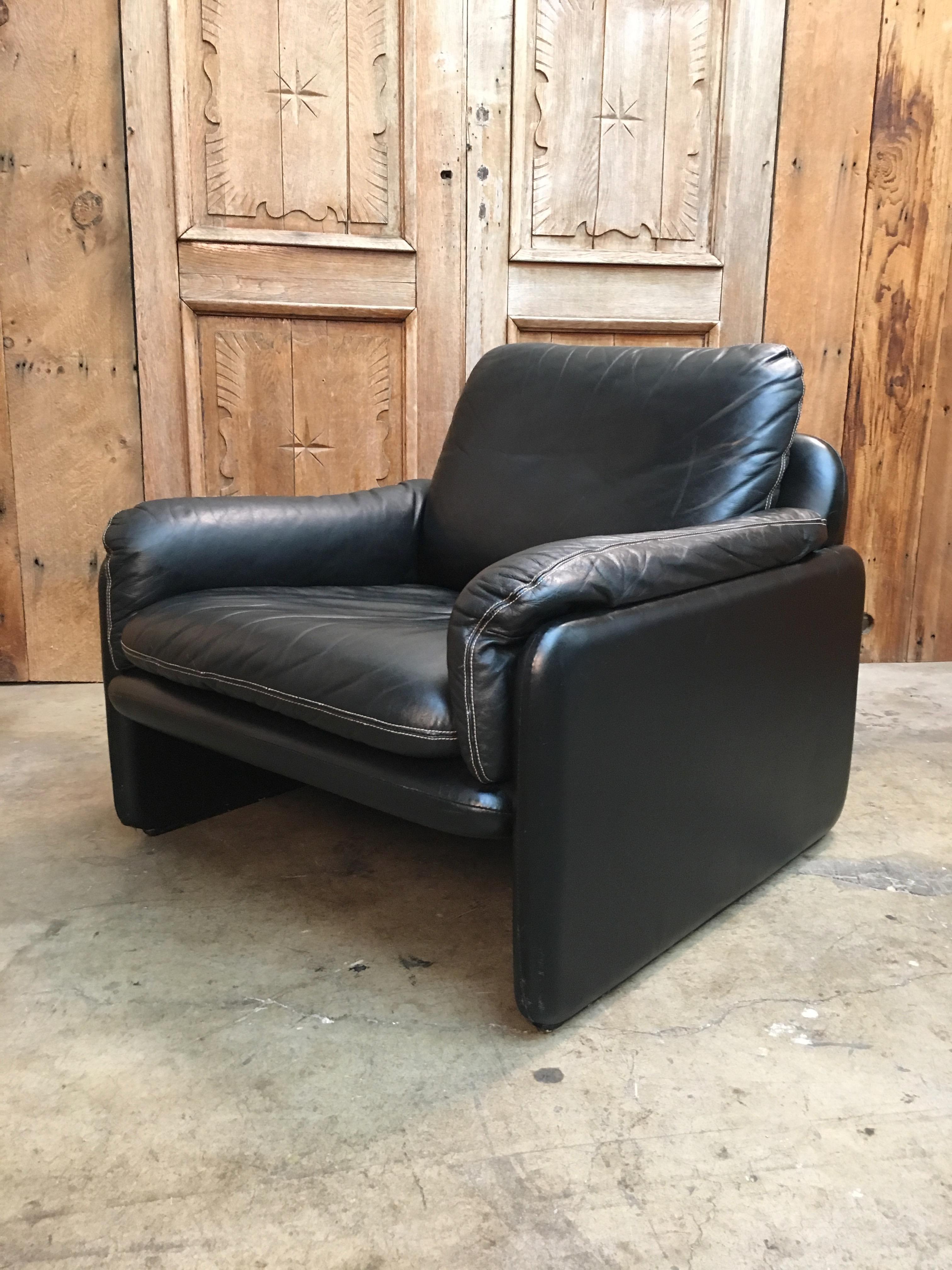 Modern De Sede Lounge Chair Model DS-61