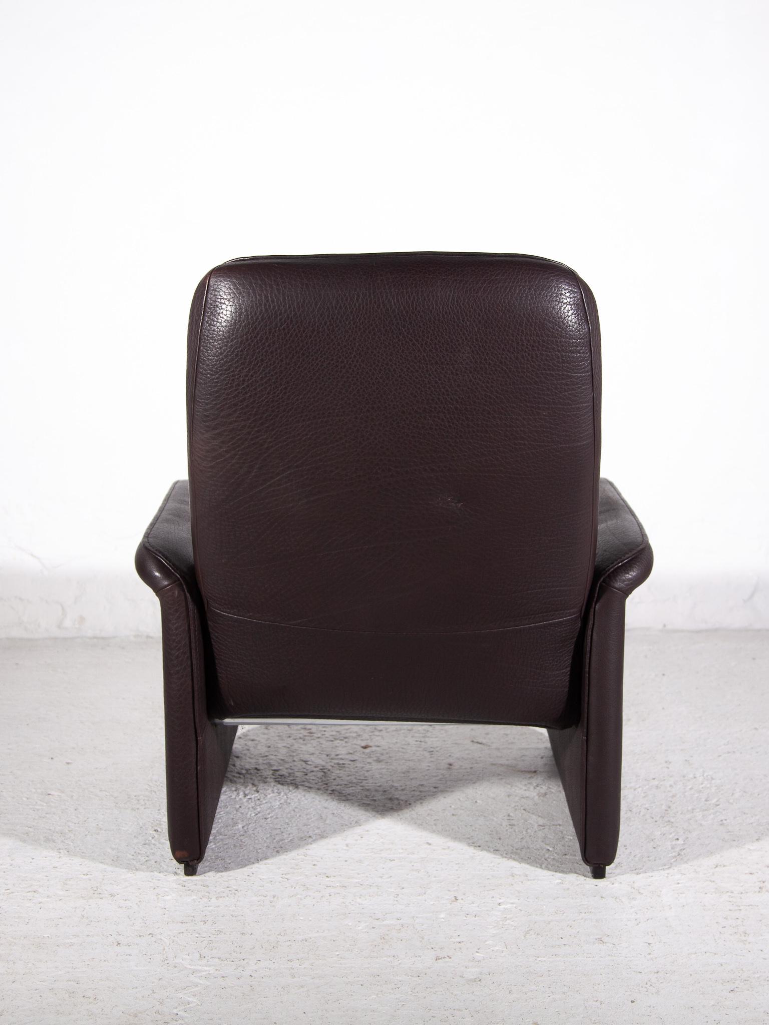 Late 20th Century De Sede Lounge Recliner Chair DS-50 Fauteuil, 1970s For Sale