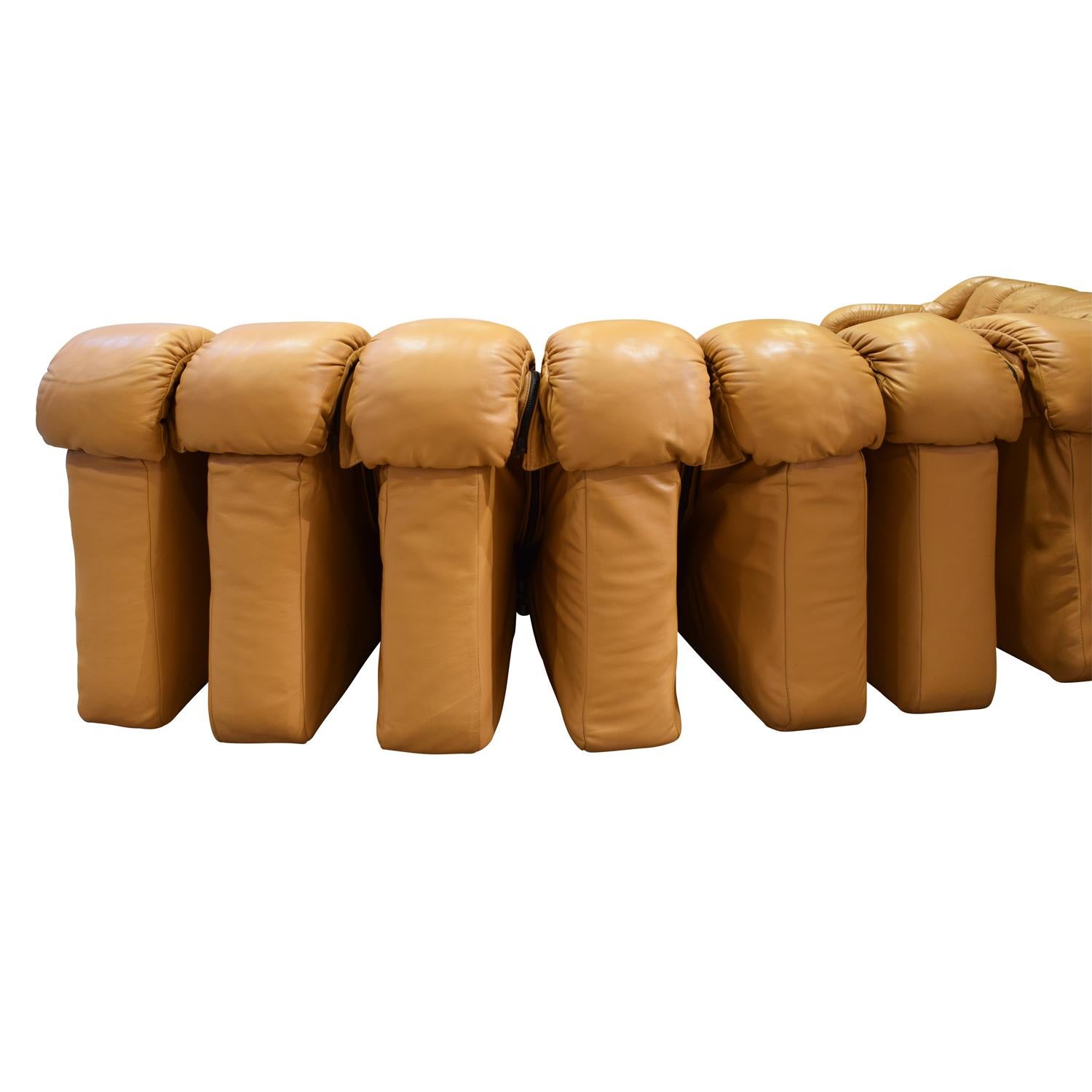 Hand-Crafted De Sede Matched Pair of Iconic 