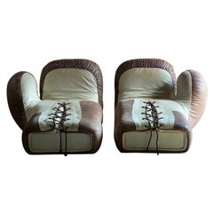 Vintage De Sede Model DS-2878 Boxing Glove Sofas, Switzerland, 1978