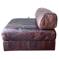 Élément modulaire en cuir patchwork modèle DS 88 de De Sede, Suisse, 1970