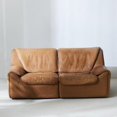Modulares 2sitzer-Sofa mit De Sede-Sofa Schweiz, 1970er Jahre