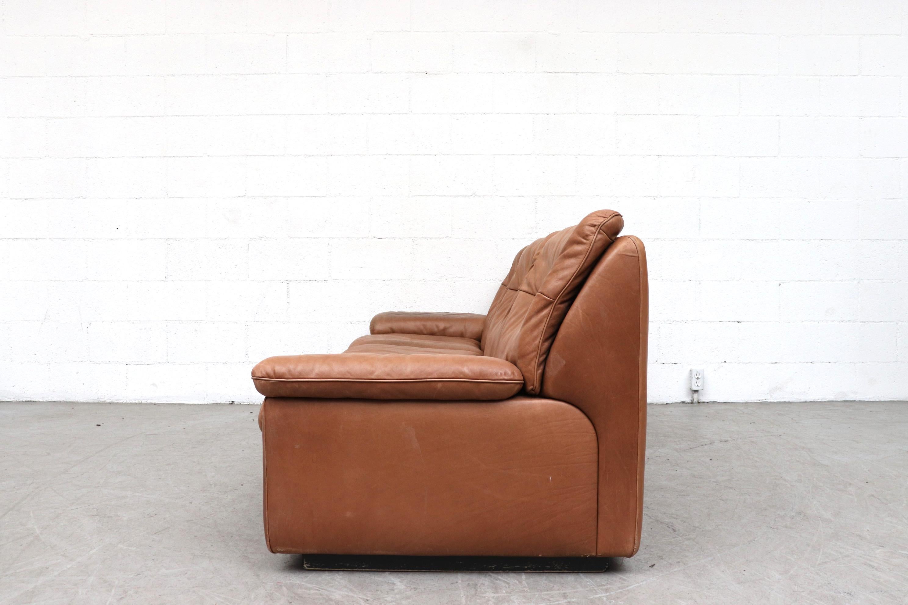 natural leather sofa