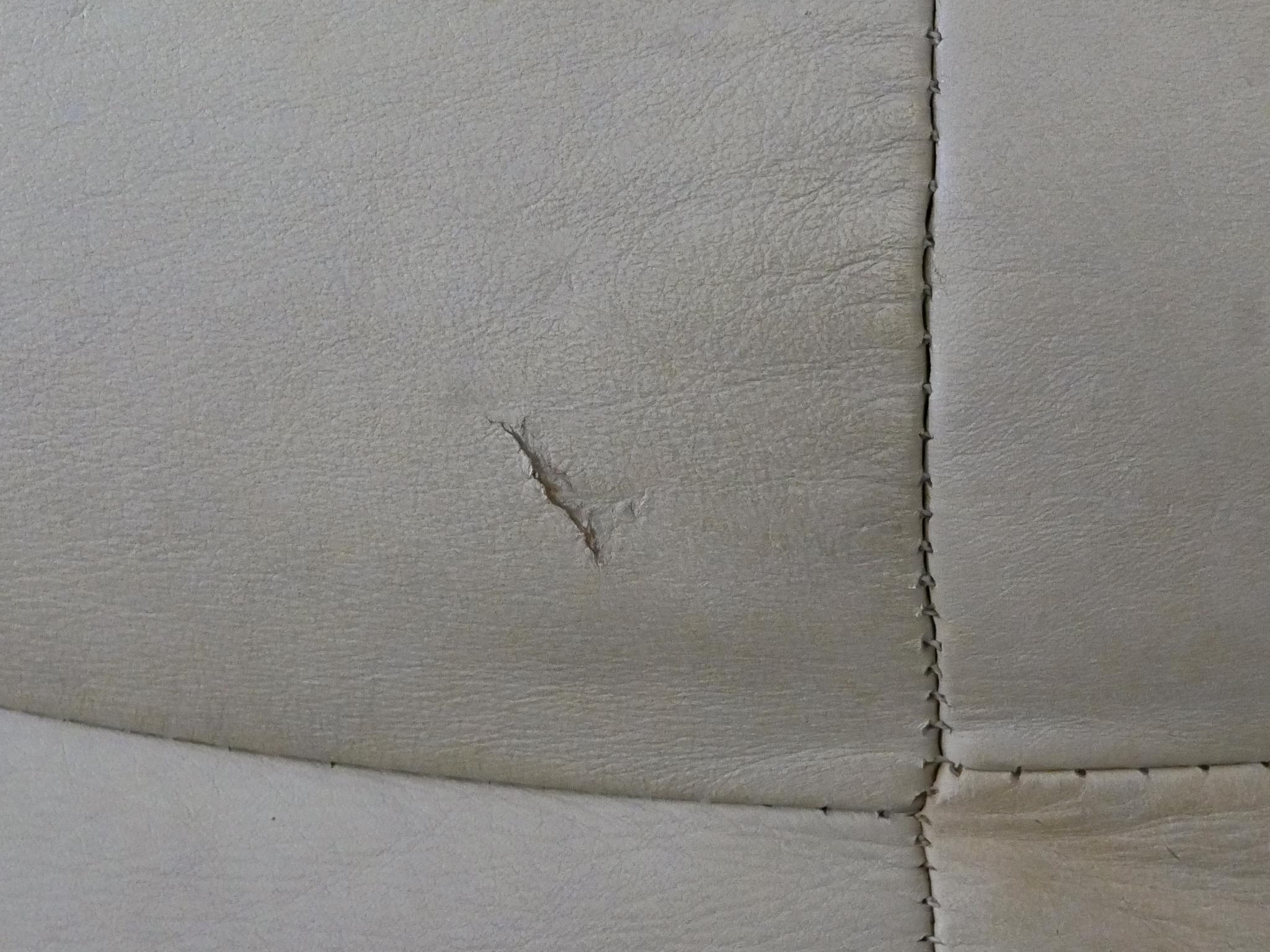De Sede Patchwork- Beanbag oder Ottomane aus Leder, Schweiz 1970er Jahre im Angebot 10