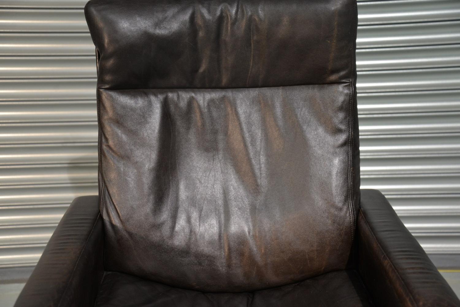  De Sede RH201 Executive Swivel armchair by Robert Haussmann, Switzerland 1957 10