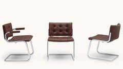 De Sede RH-305 Chair in Cafe Leather Upholstery by Robert Haussmann