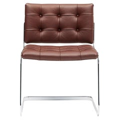 De Sede RH-305 Chair in Cafe Leather Upholstery by Robert Haussmann