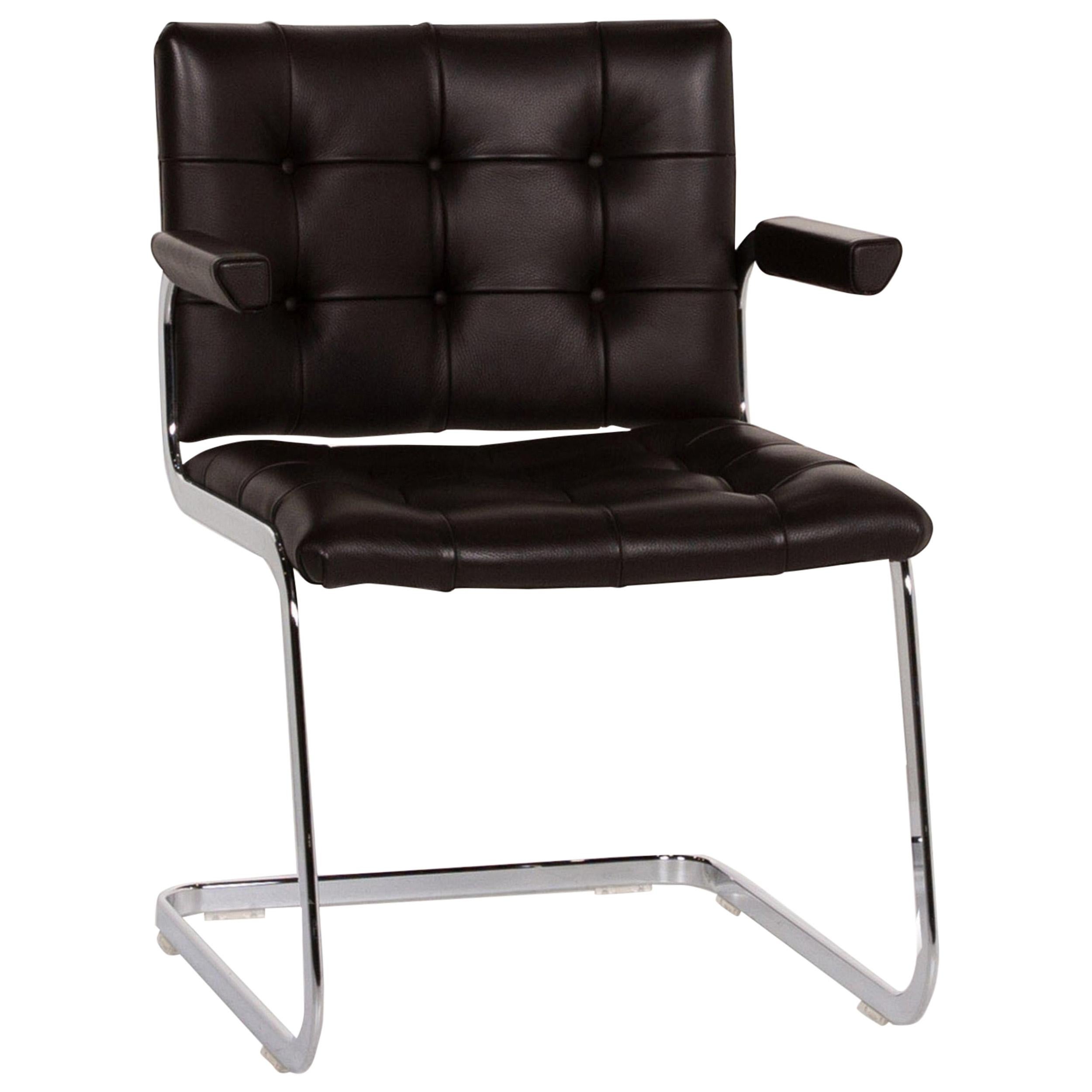 De Sede RH 305 Leather Armchair Dark Brown Chair For Sale