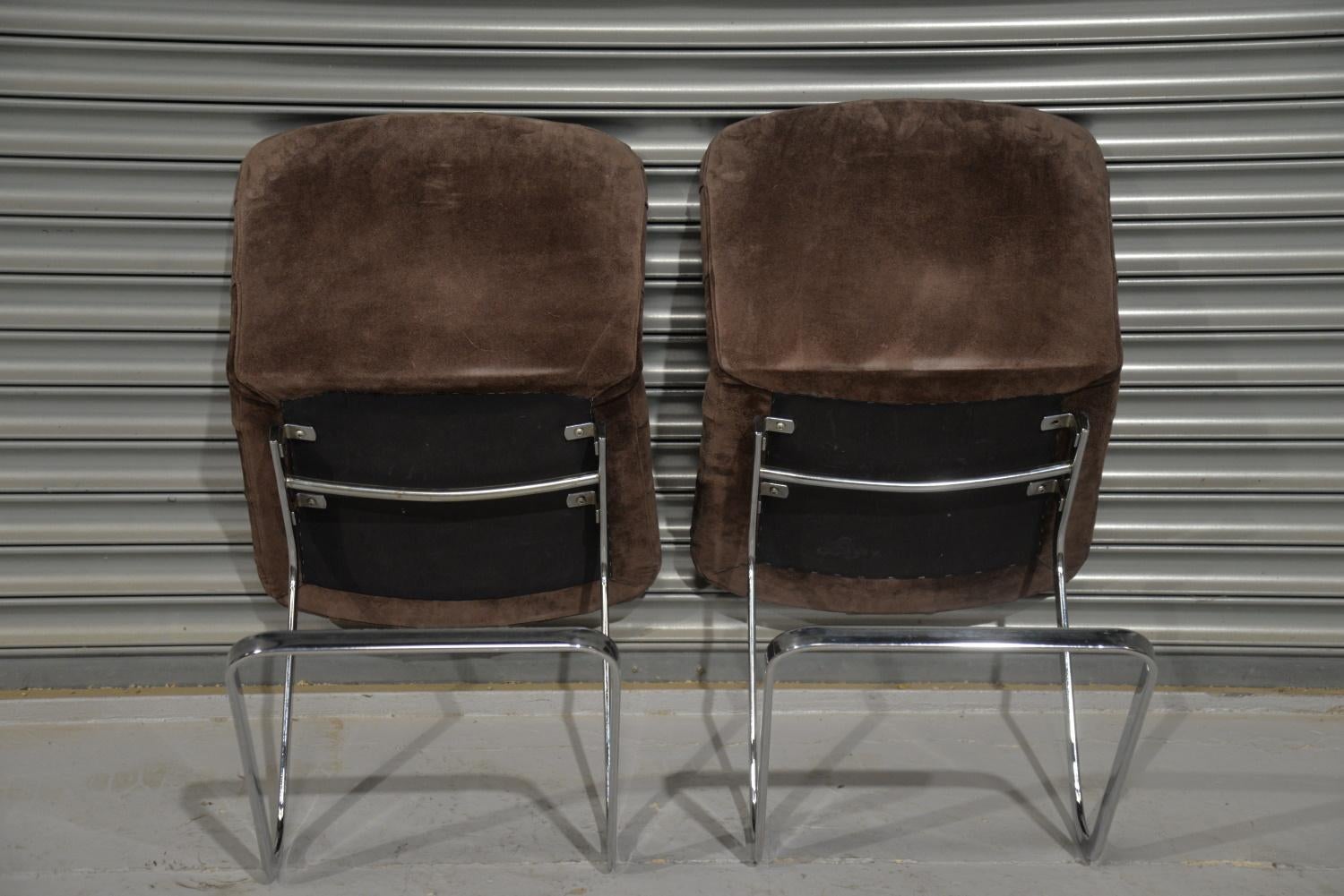 De Sede RH304 Chairs Designed by Trix Robert Hausmann, Switzerland, 1960's For Sale 6