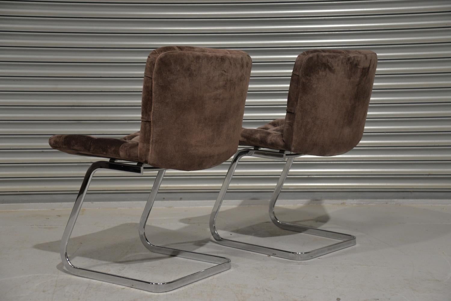 Mid-20th Century De Sede RH304 Chairs Designed by Trix Robert Hausmann, Switzerland, 1960's For Sale