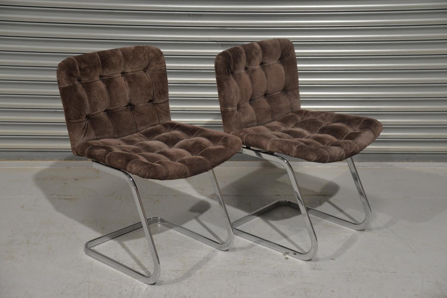 De Sede RH304 Chairs Designed by Trix Robert Hausmann, Switzerland, 1960's For Sale 2