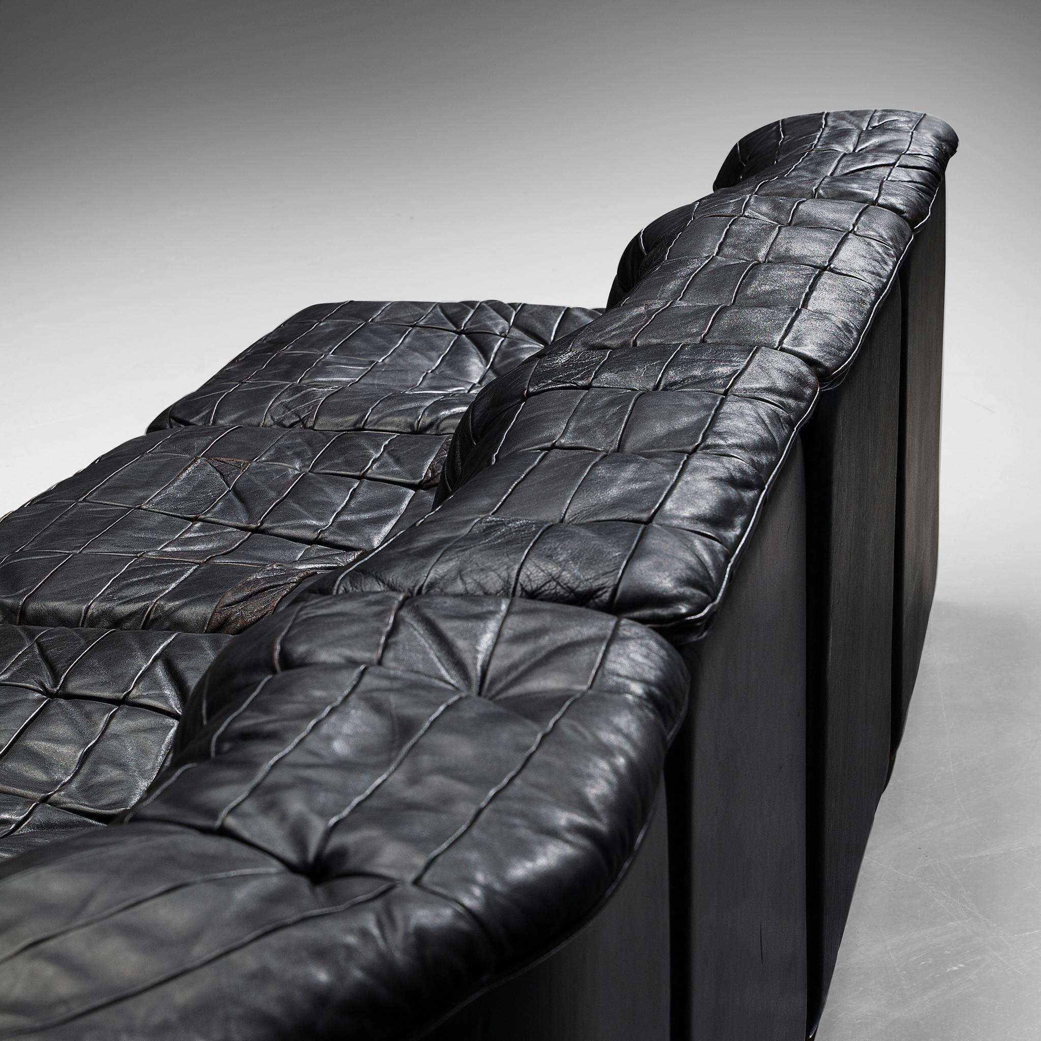 De Sede Sectional Patchwork Sofa Model DS11, 1970s 1
