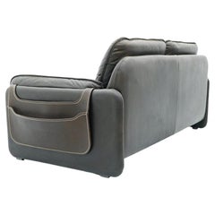 De Sede Sofa DS 61 in Dark Brown Leather, 1960s