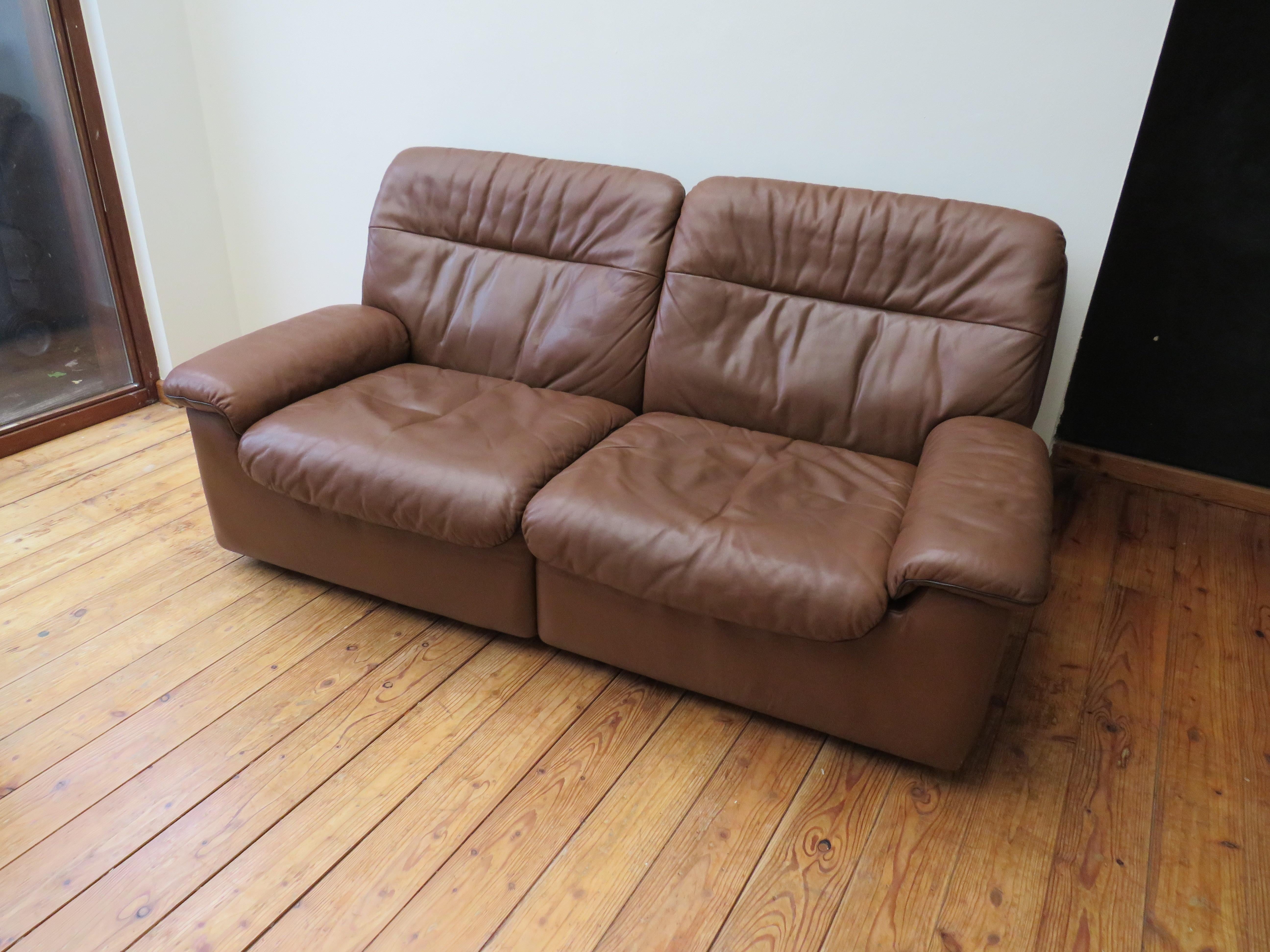 De Sede Sofa Model DS 66, Switzerland, 1970s In Good Condition For Sale In Herentals, BE