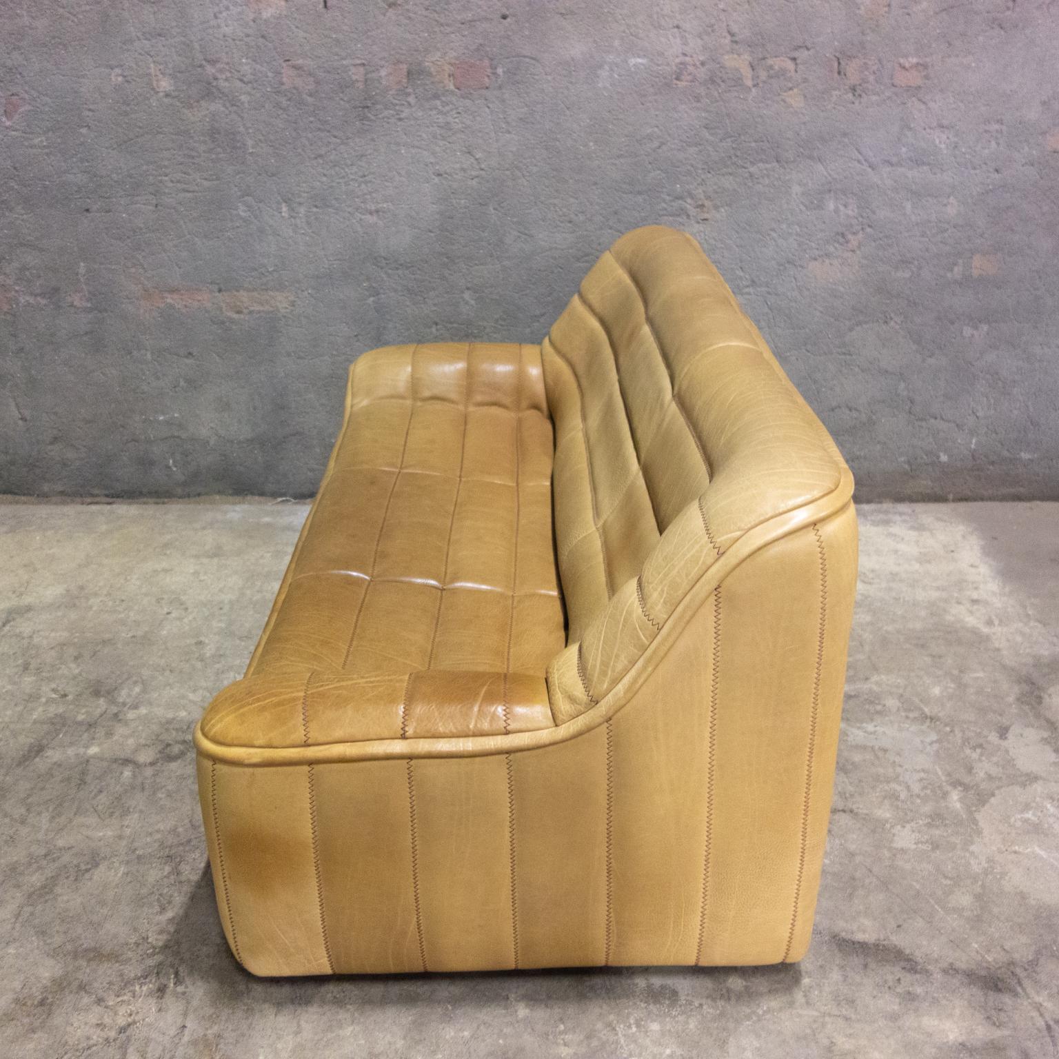 De Sede Sofa Model Ds84, Brown Leather, Switzerland, Swiss Made, 1970s 5