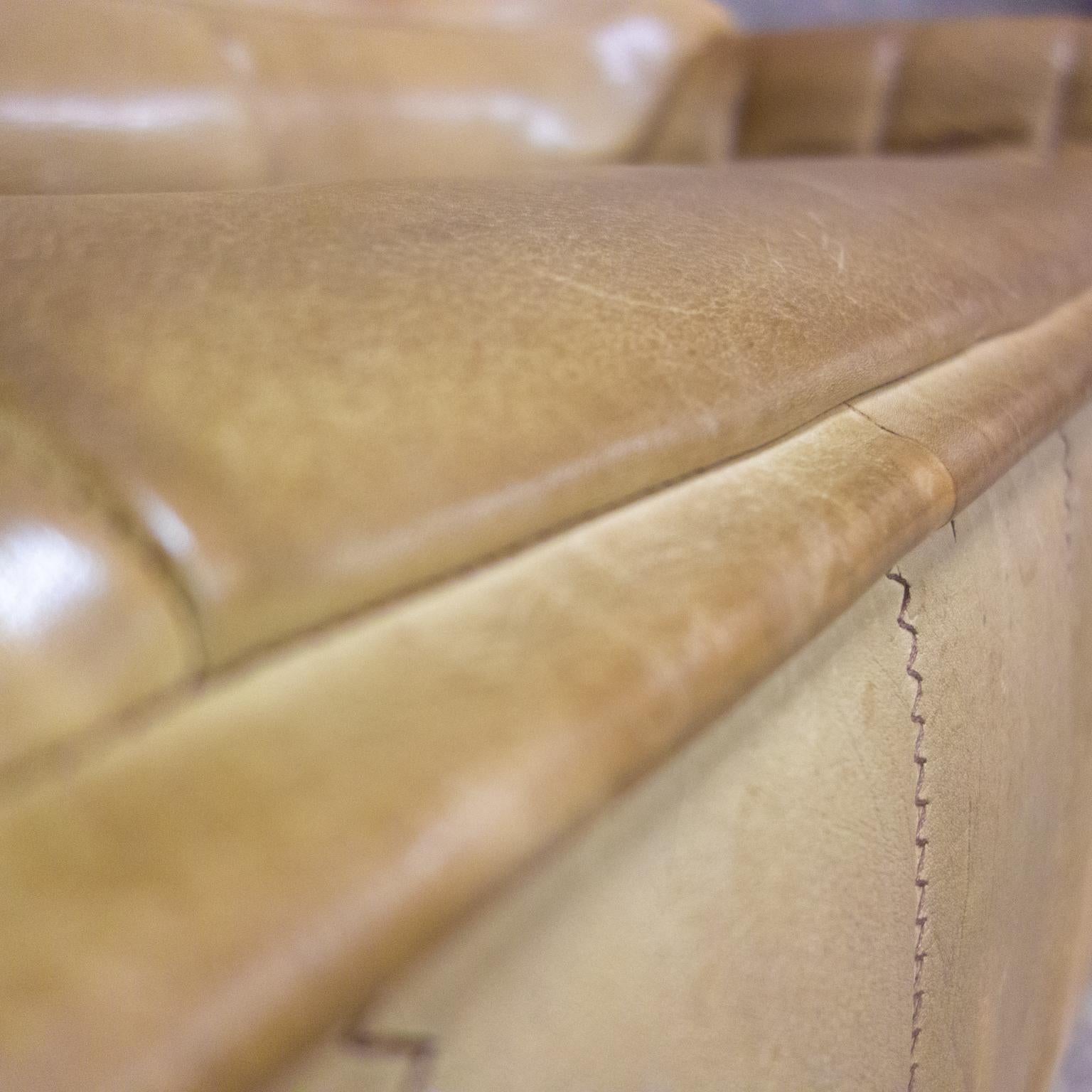 De Sede Sofa Model Ds84, Brown Leather, Switzerland, Swiss Made, 1970s 2