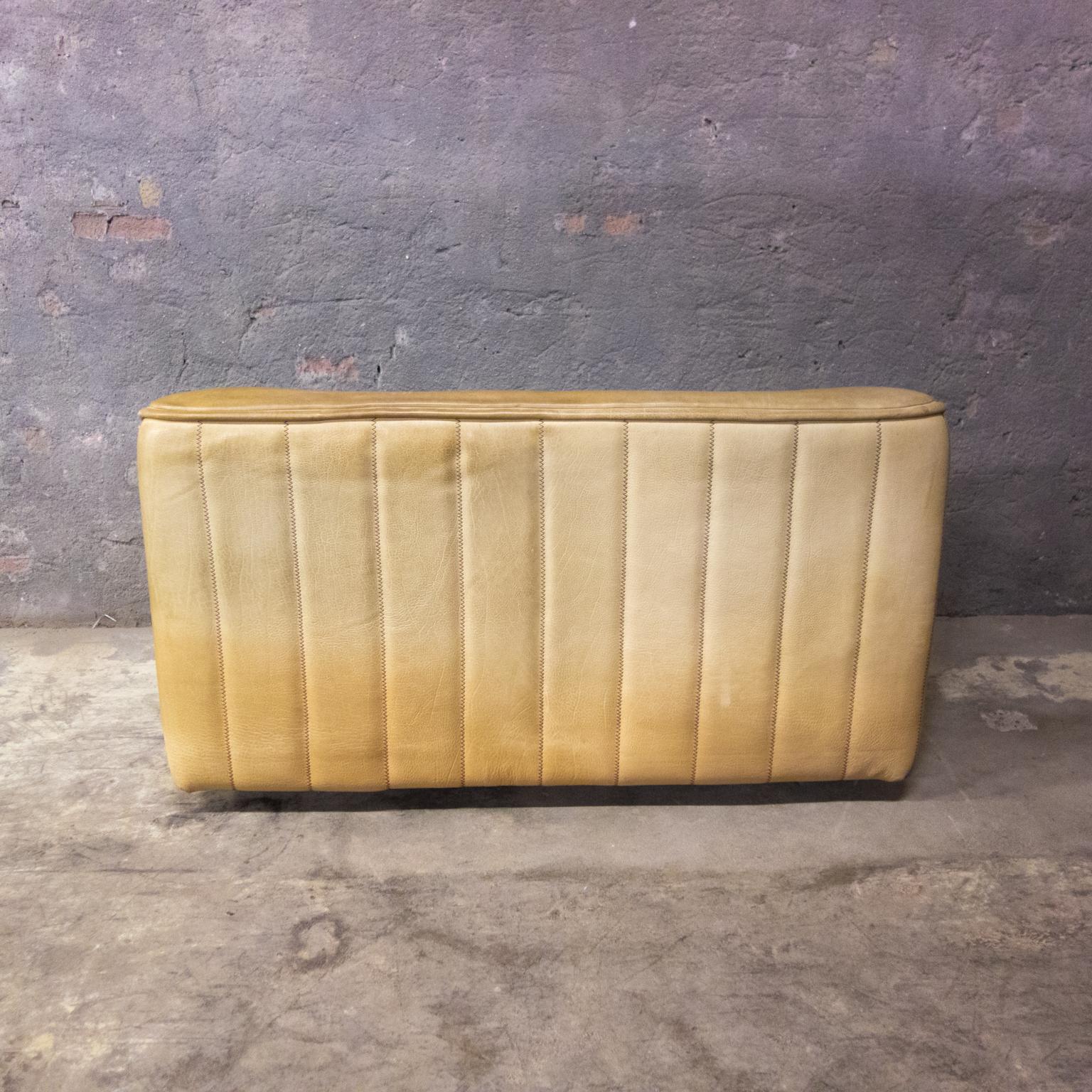 De Sede Sofa Model DS84, Brown Leather, Switzerland, Swiss Made, 1970s 2