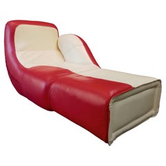 De Sede Style Boxing Glove Chaise Lounge Chair