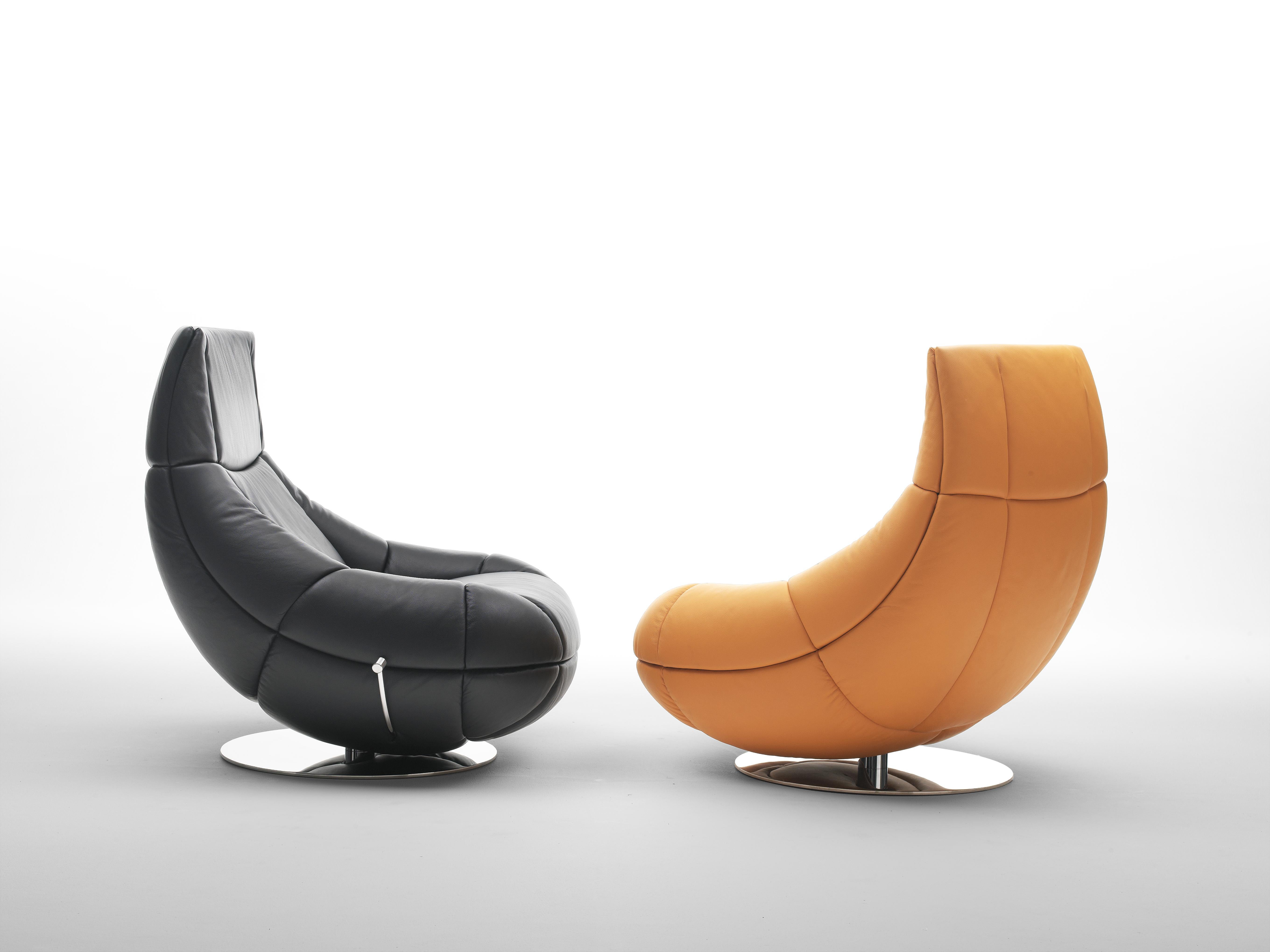 Swiss De Sede Swivel Lounge Chair by Hugo de Ruite