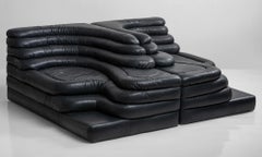 De Sede Terrazza Leather Sofas, Switzerland, circa 1970