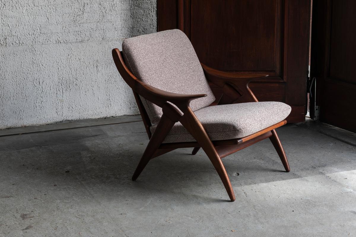De Ster Gelderland, De Knoop Easy Chair, 1960s 4
