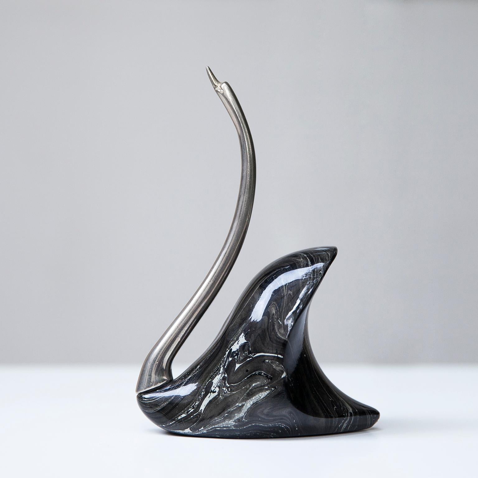 De Stijl Firenze Italian Swan Snail Duck Sculptures Set of Three 1