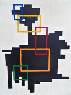 Art De Stijl Stil Geometrische abstrakte Malerei