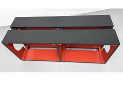 Console basse de style De Stijl