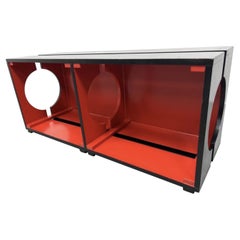 Console basse de style De Stijl