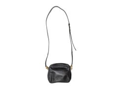 De Vecchi Black By Hamilton Hodge Crossbody Bag