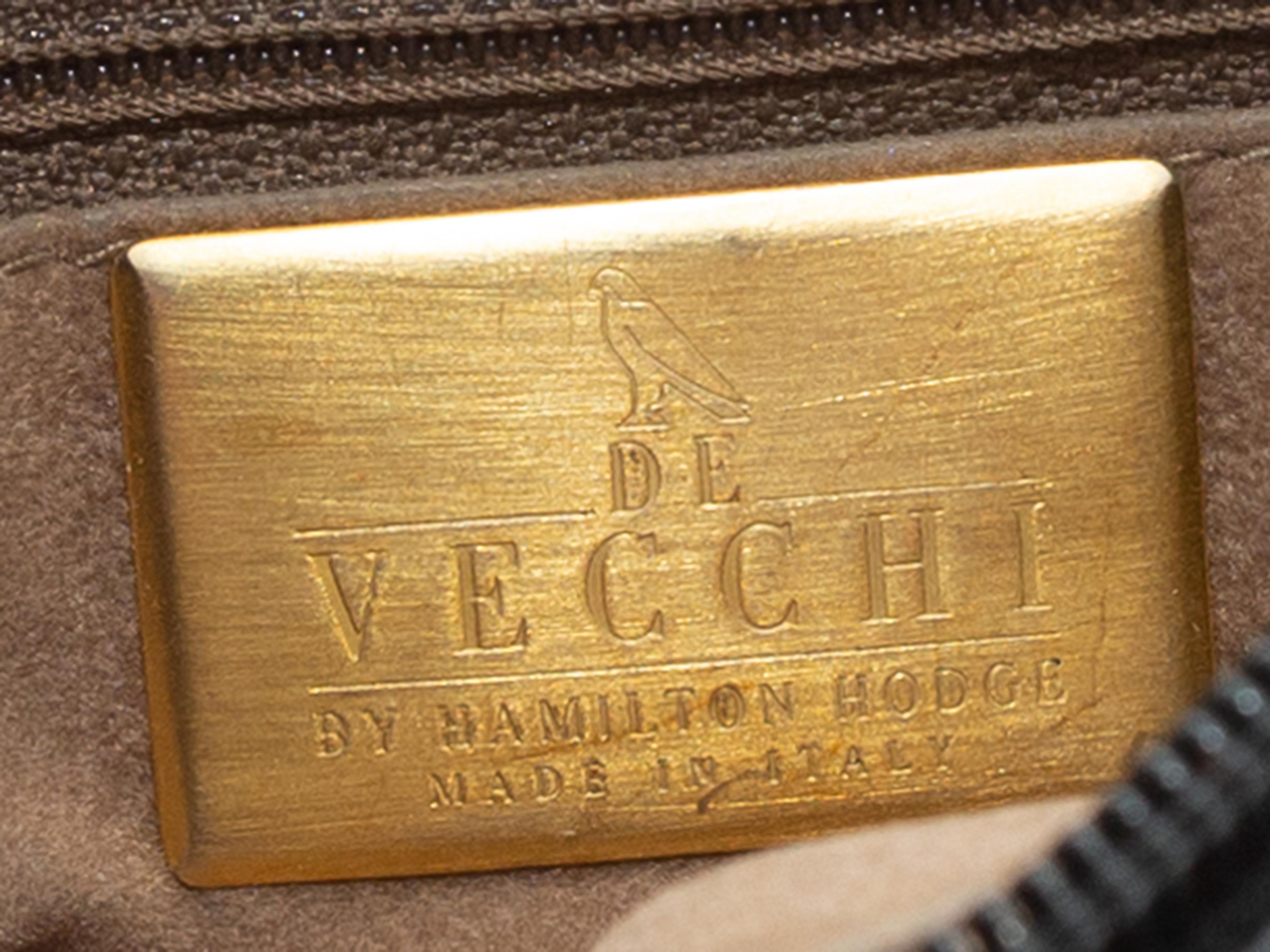 De Vecchi Black By Hamilton Hodge Crossbody Bag In Good Condition In New York, NY