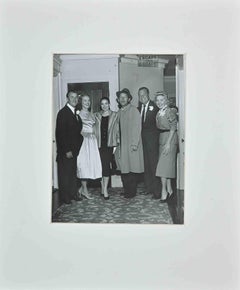 Bing Crosby y sus amigos -  Fotografía en blanco y negro - 1940