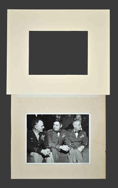 Portrait of American WWII Generals - Vintage b/w Photograph - 1940s