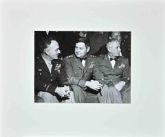 Portrait of American WWII Generals - Vintage b/w Photograph - 1940s