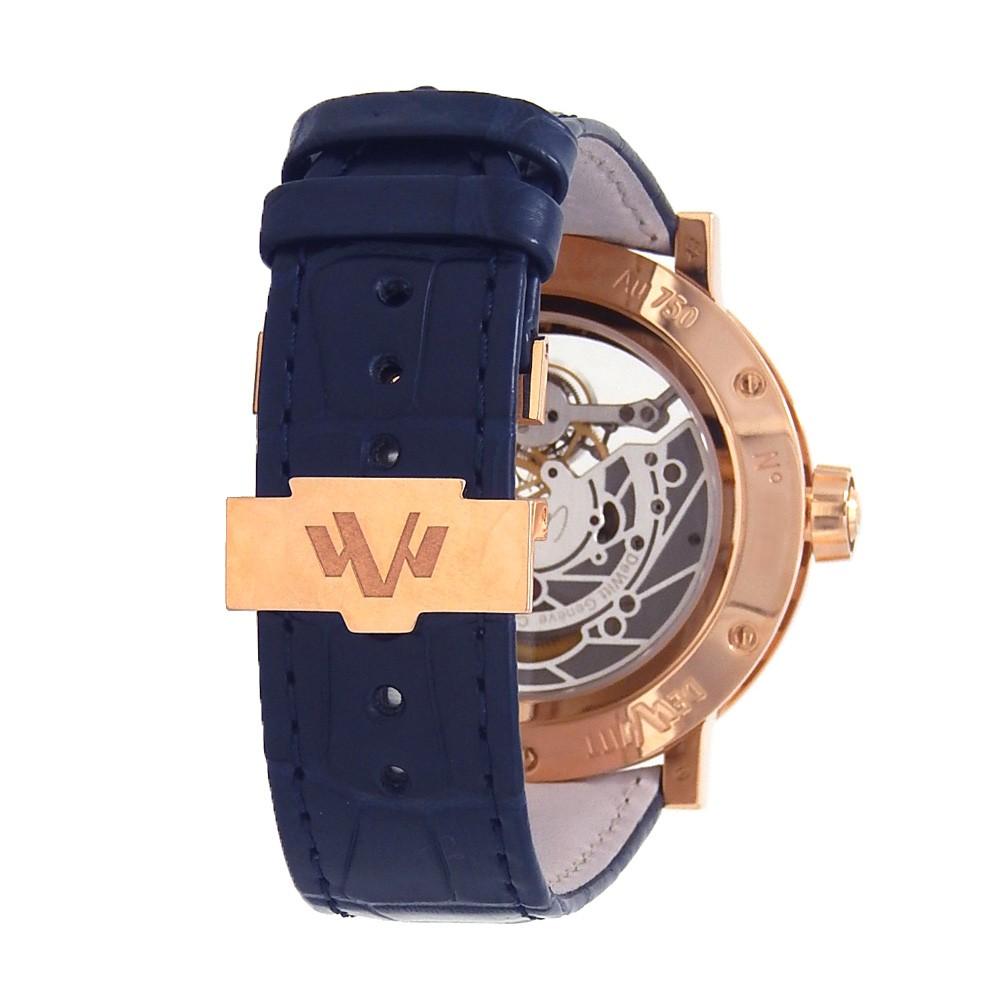 De Witt Academia AC.GT.003, Blue Dial, Certified and Warranty 1