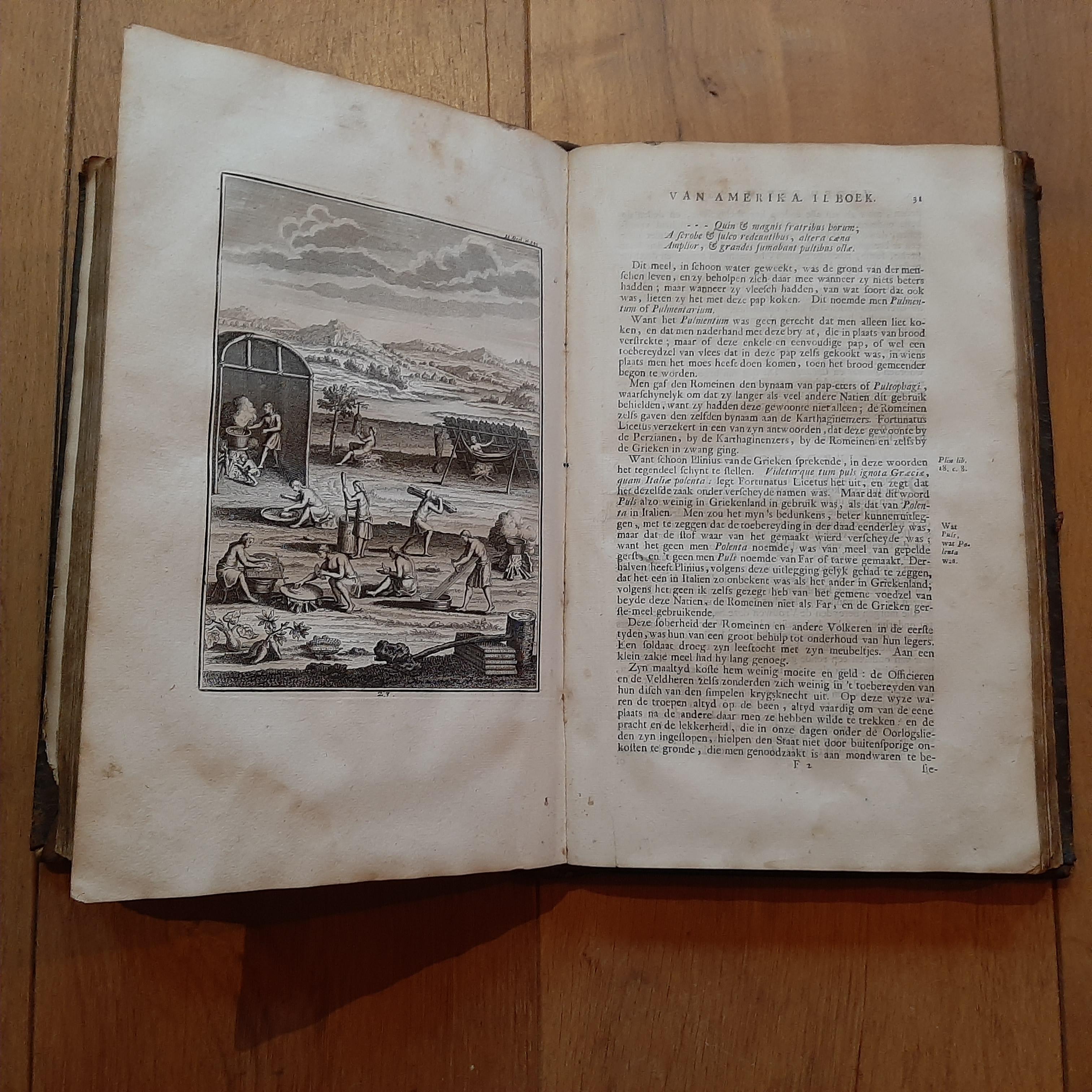 De Zeden der Wilden van Amerika by La Fiteau, 1731 For Sale 1