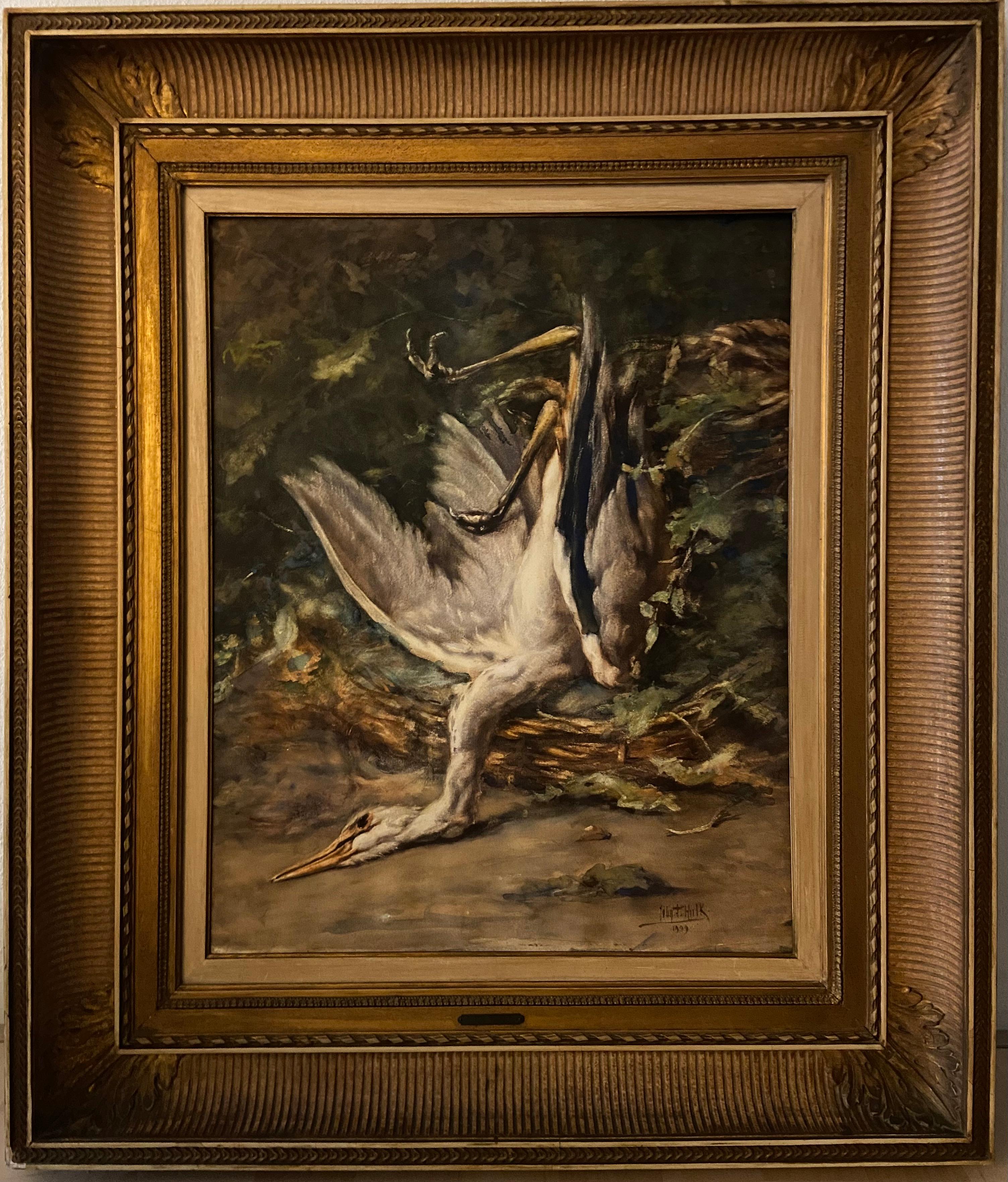 Dead heron In Good Condition For Sale In 'S-HERTOGENBOSCH, NL