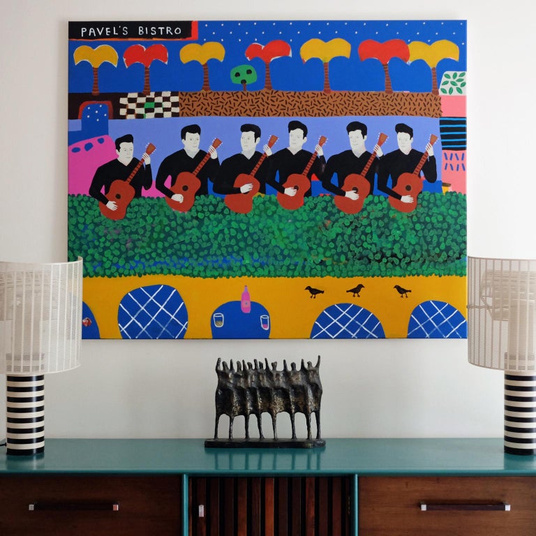 'Dead Ringers for Love' Figurative Portrait Painting by Alan Fears Pop ...