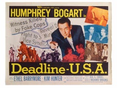 Deadline – U.S.A. Vintage Poster Collage, 20th Century-Fox, 1952