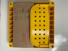 Deadstock Box-Stuhl, Enzo Mari für Castelli, 1971, Original-Taschen